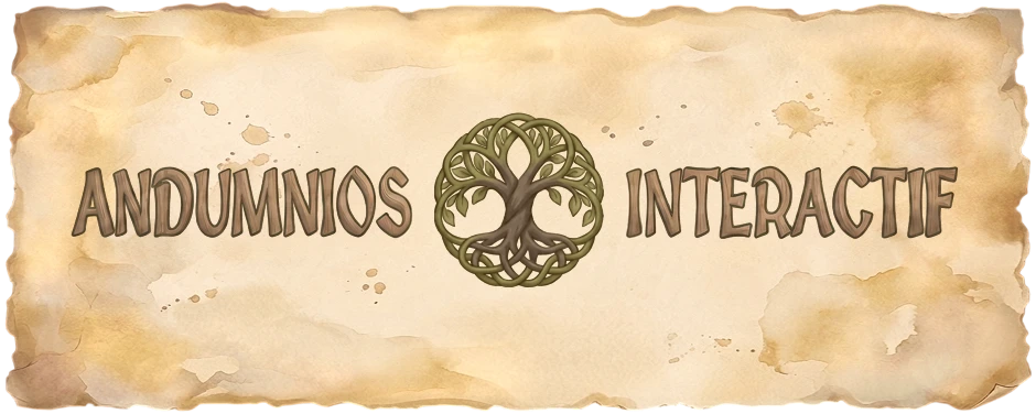 Logo Andumnios Interactif - Studio de Jeux Vidéo Indépendant